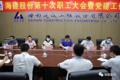 海建股份召開創(chuàng)建黨建工作示范點(diǎn)及&ldquo;我為加快推進(jìn)海南自由貿(mào)易港建設(shè)作貢獻(xiàn)&rdquo;動(dòng)員大會(huì)